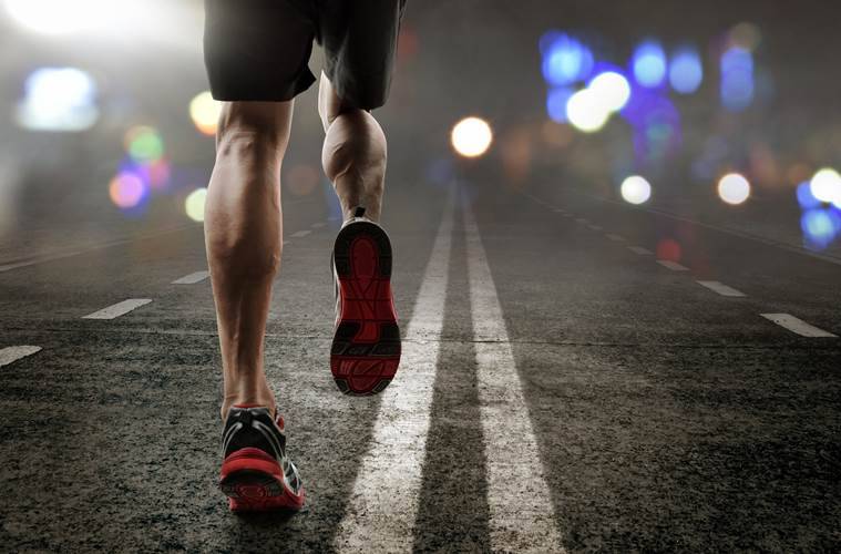 running at night Enhances muscle growth