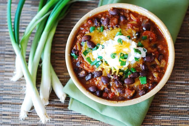 Beef and Chili Black Beans