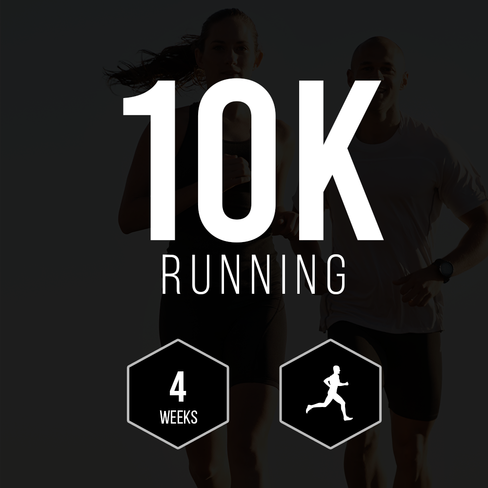 4-week 10K training plan