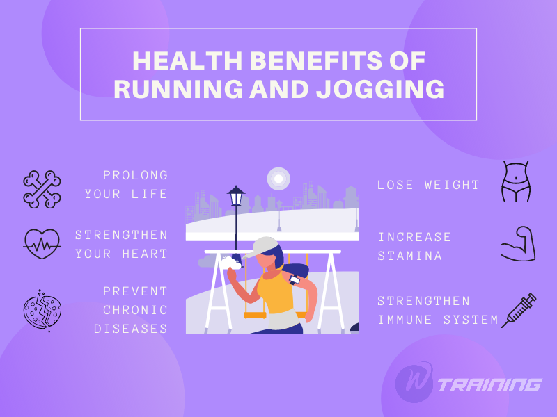 health benefits of running vs jogging